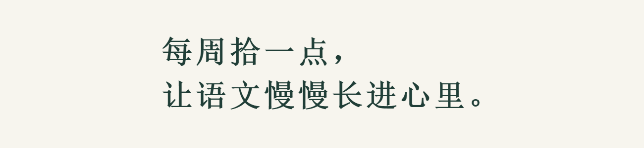 语文拾光 · 七年级每周复习